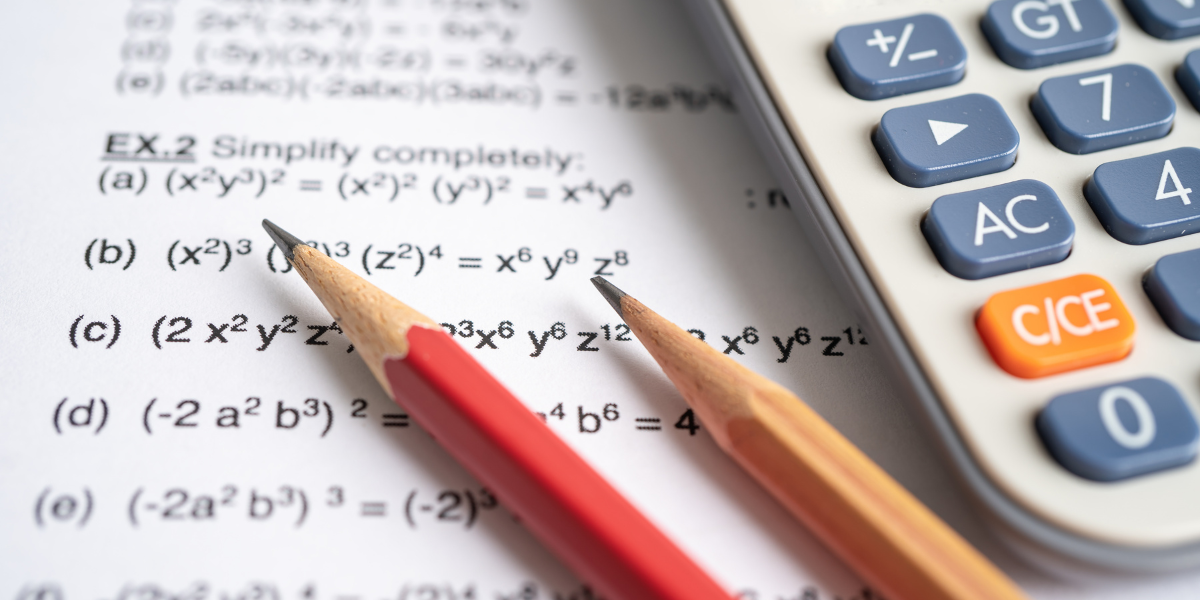 Foundation GCSE Maths revision notes with a calculator ready for Papers 2 and 3